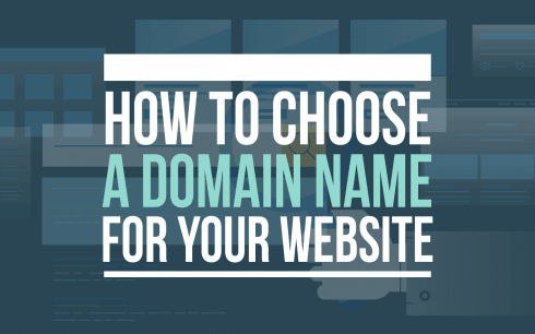 How you can select your Domain Name